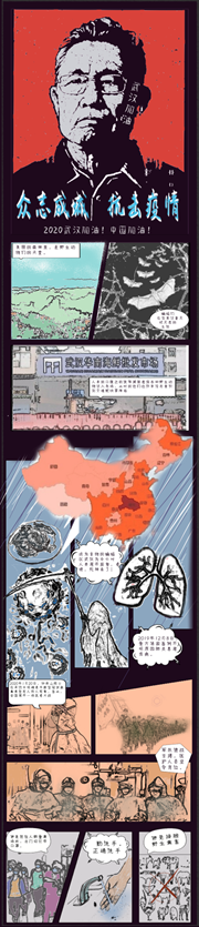 说明: 抗击疫情-数字传媒系-付玉玲